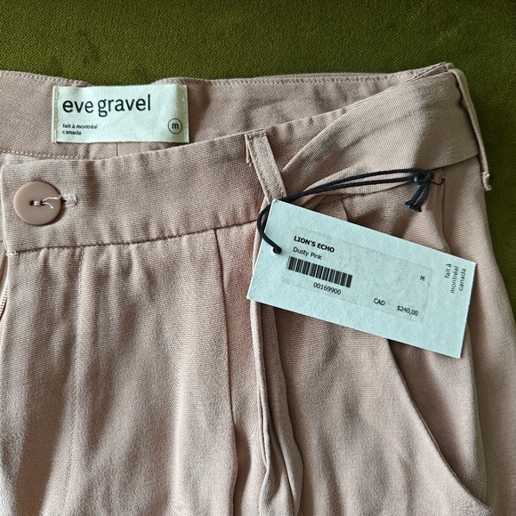 🇨🇦 Eve Gravel Lion Echo Pants - Dusty Pink - Size M - Picture 2 of 4